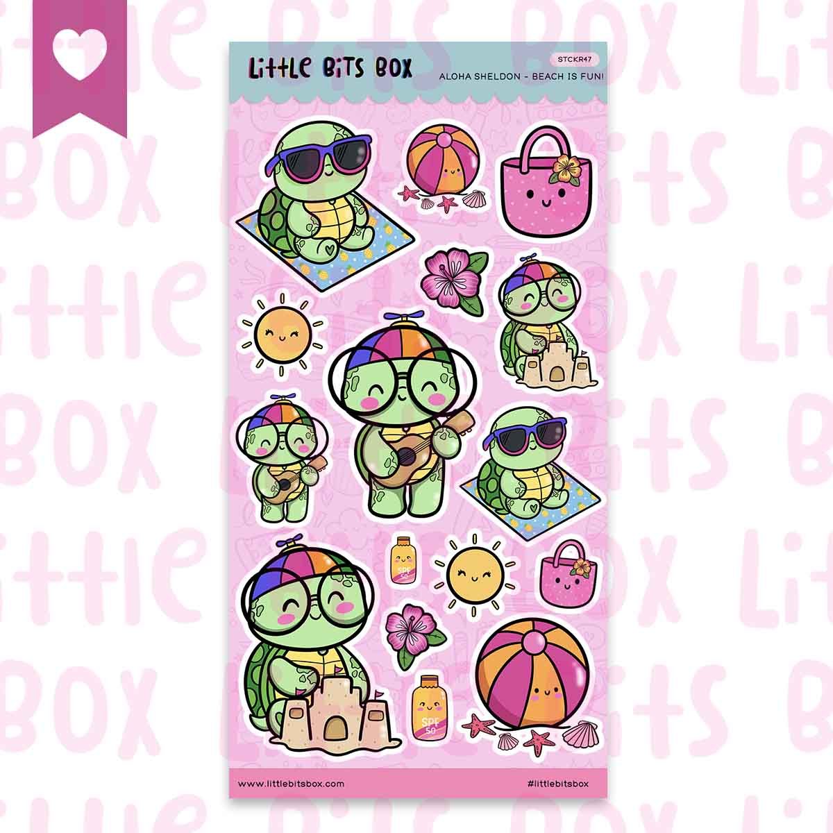 ALOHA SHELDON - BEACH IS FUN