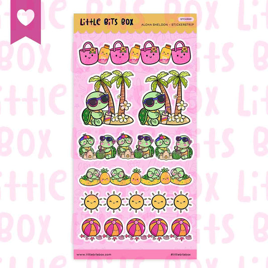 ALOHA SHELDON - STICKER STRIP