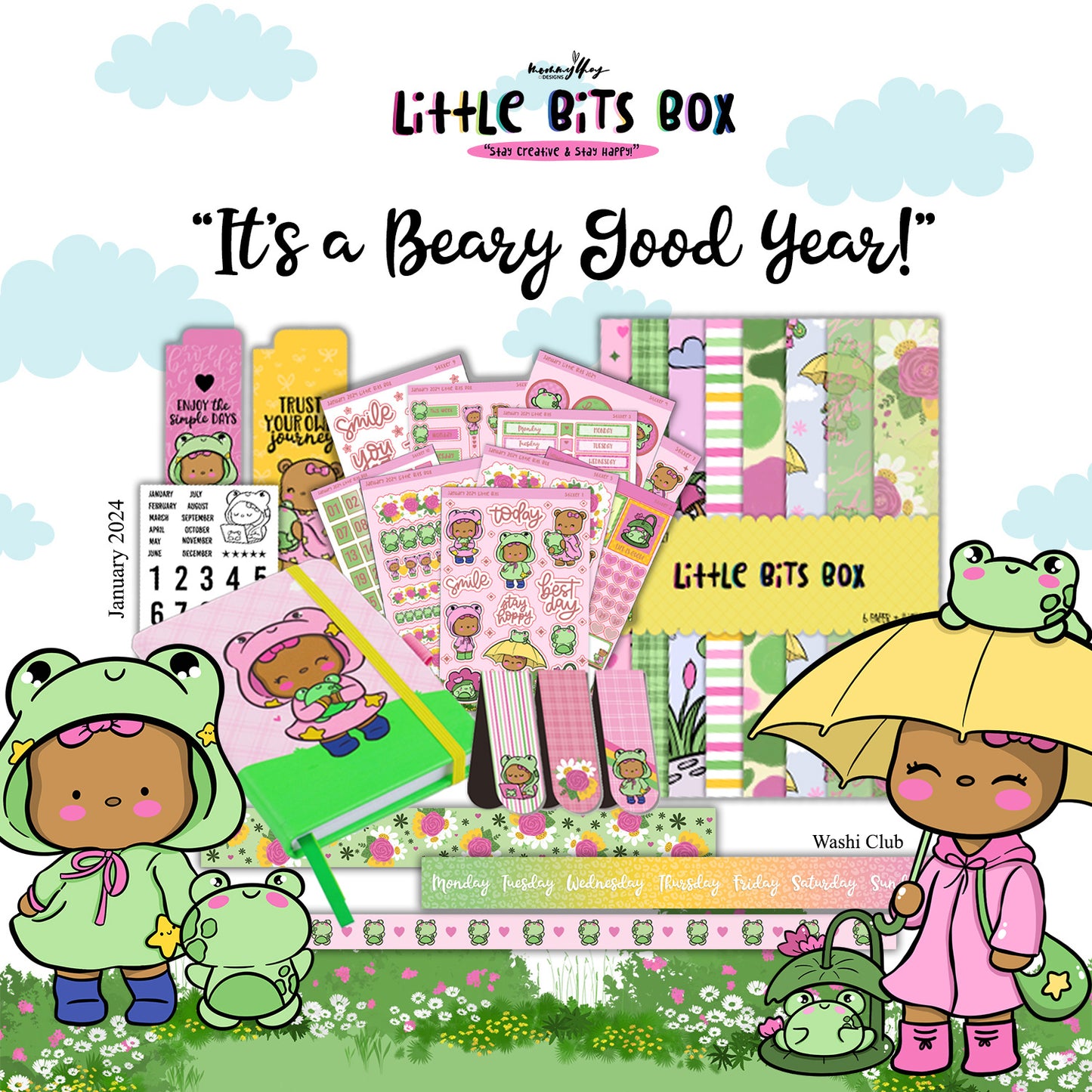 It's a Beary Good Year Stationery Kit