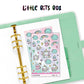 Retro Blossom Deco Sticker Sheet
