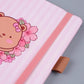 Cherry Blossom A5 Square Grid Journal