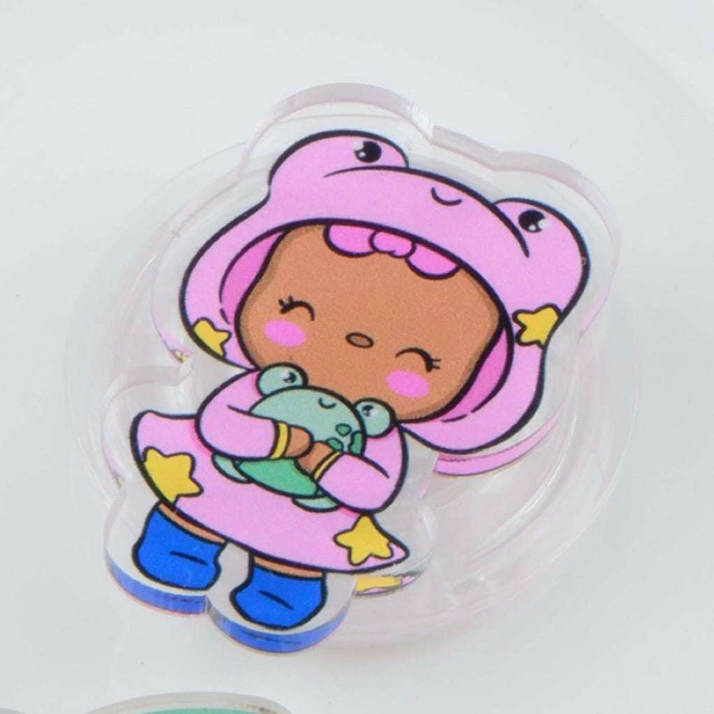 Pinky The Bear Phone Grip