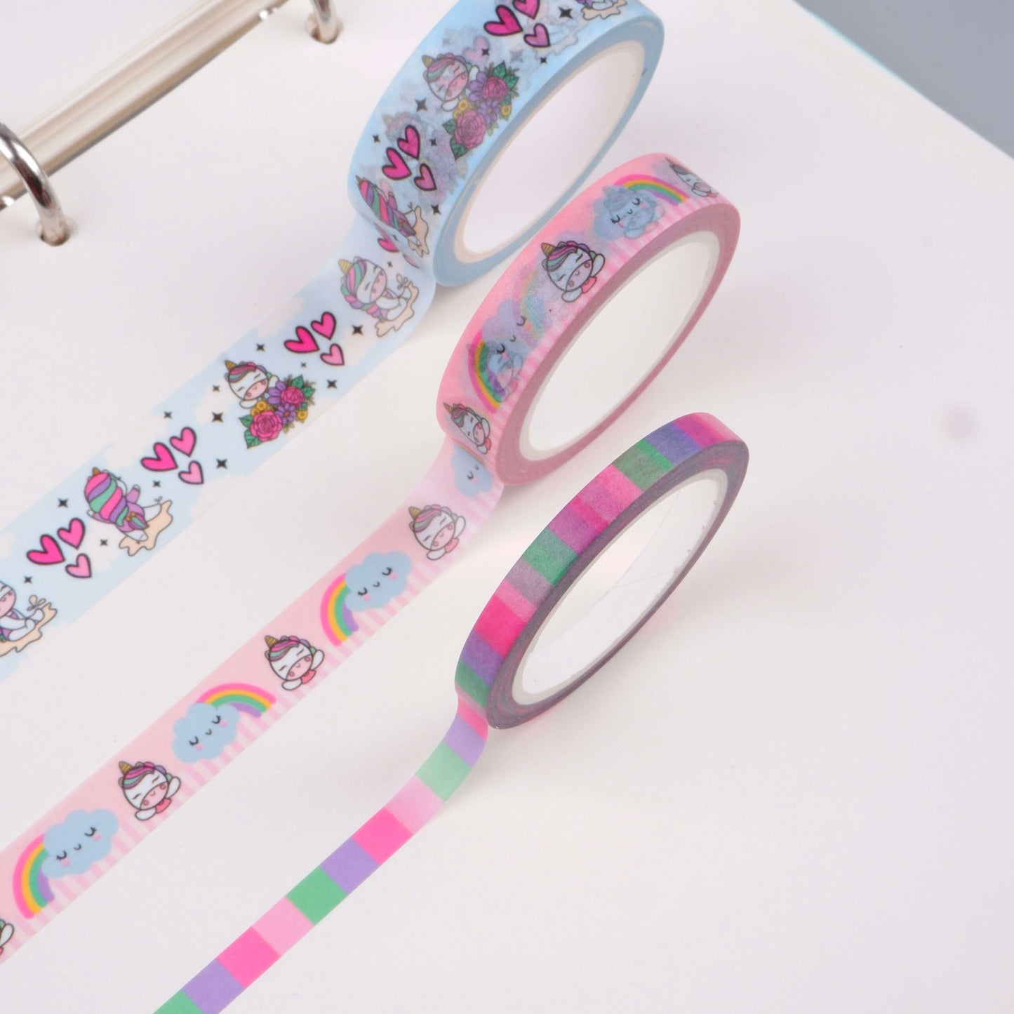 Rainbows & Unicorns (Apr 2024) Washi Bundle