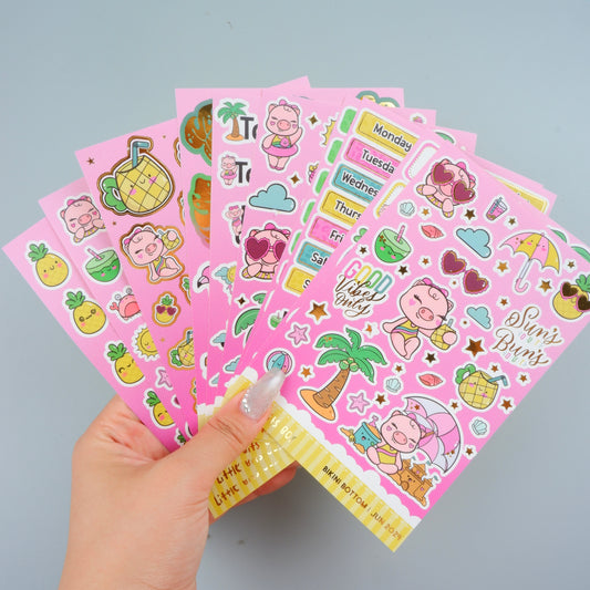 Bikini Bottom (June 2024) Sticker Set