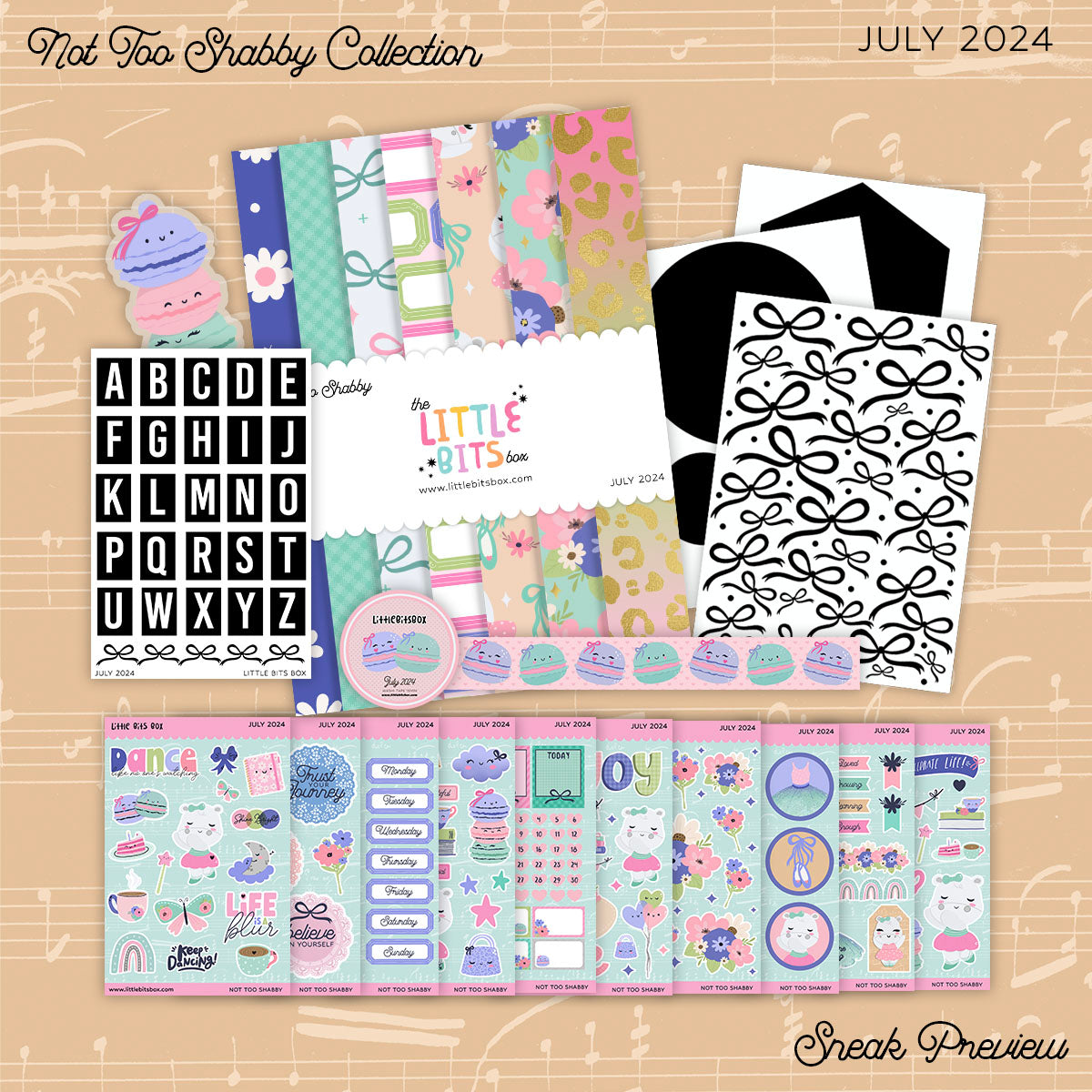 Not Too ShabbyStationery Kit