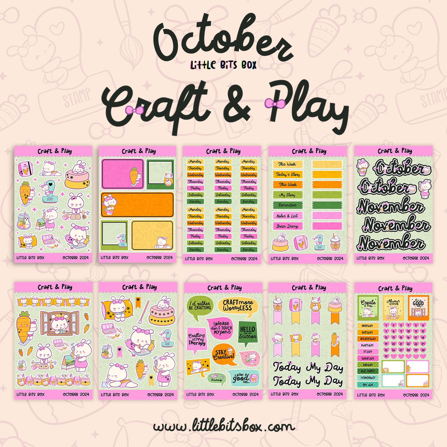 Craft & Play A Crafty Stationery Kit