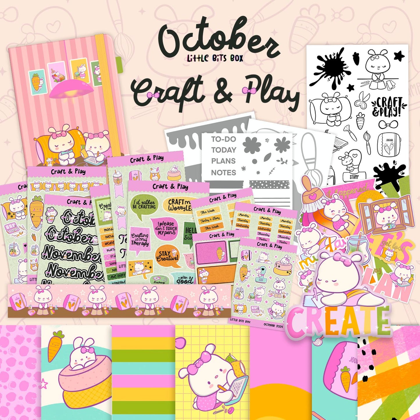 Craft & Play A Crafty Stationery Kit