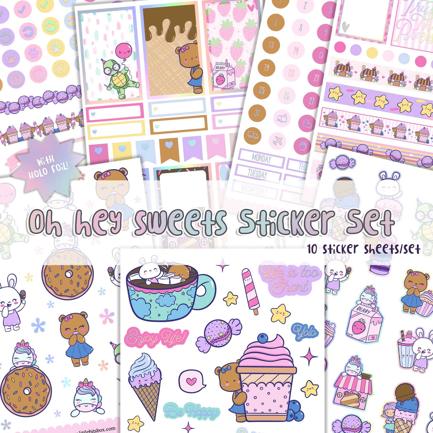 Oh Hey Sweet Sticker Set