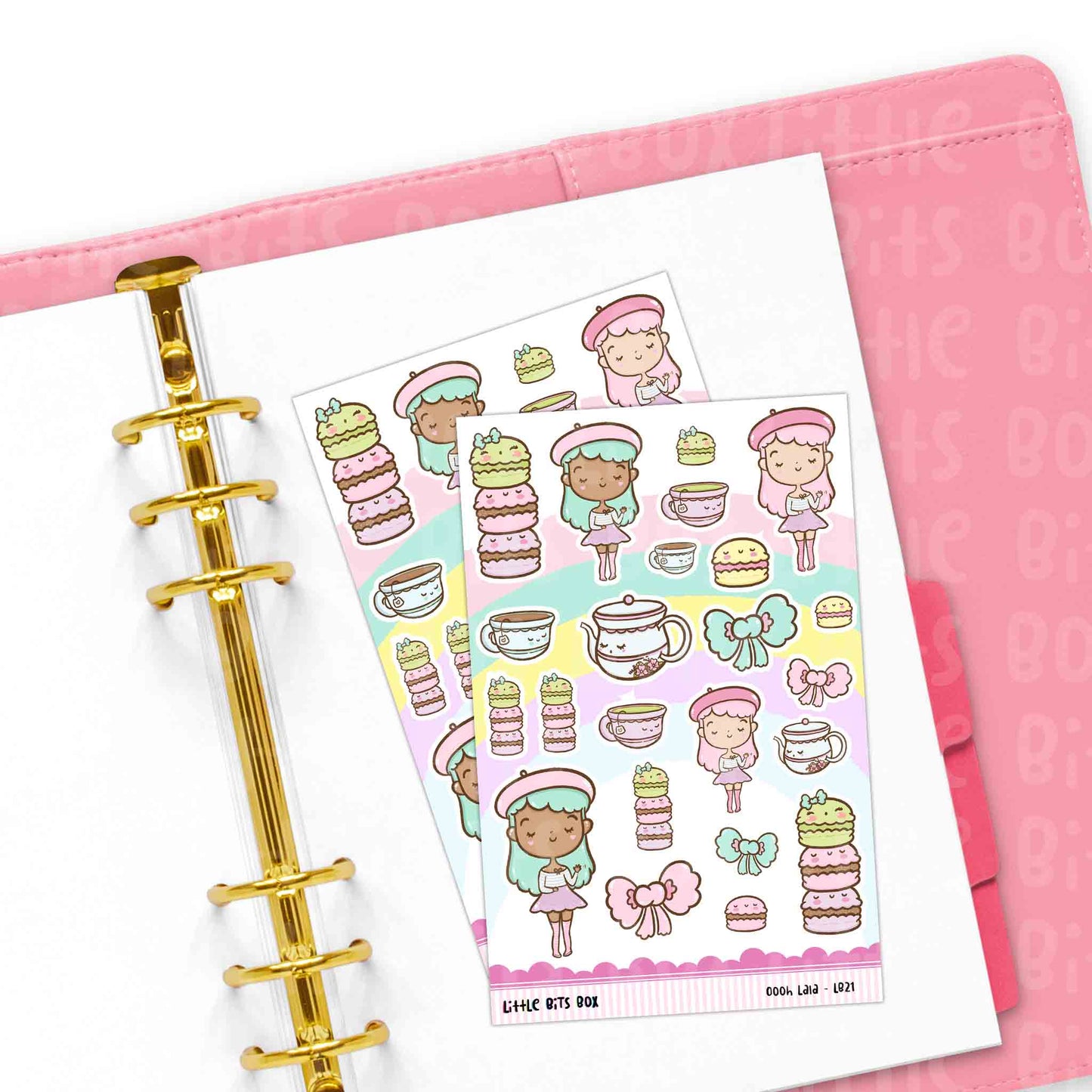 Oooh Lala Deco Sticker Sheet
