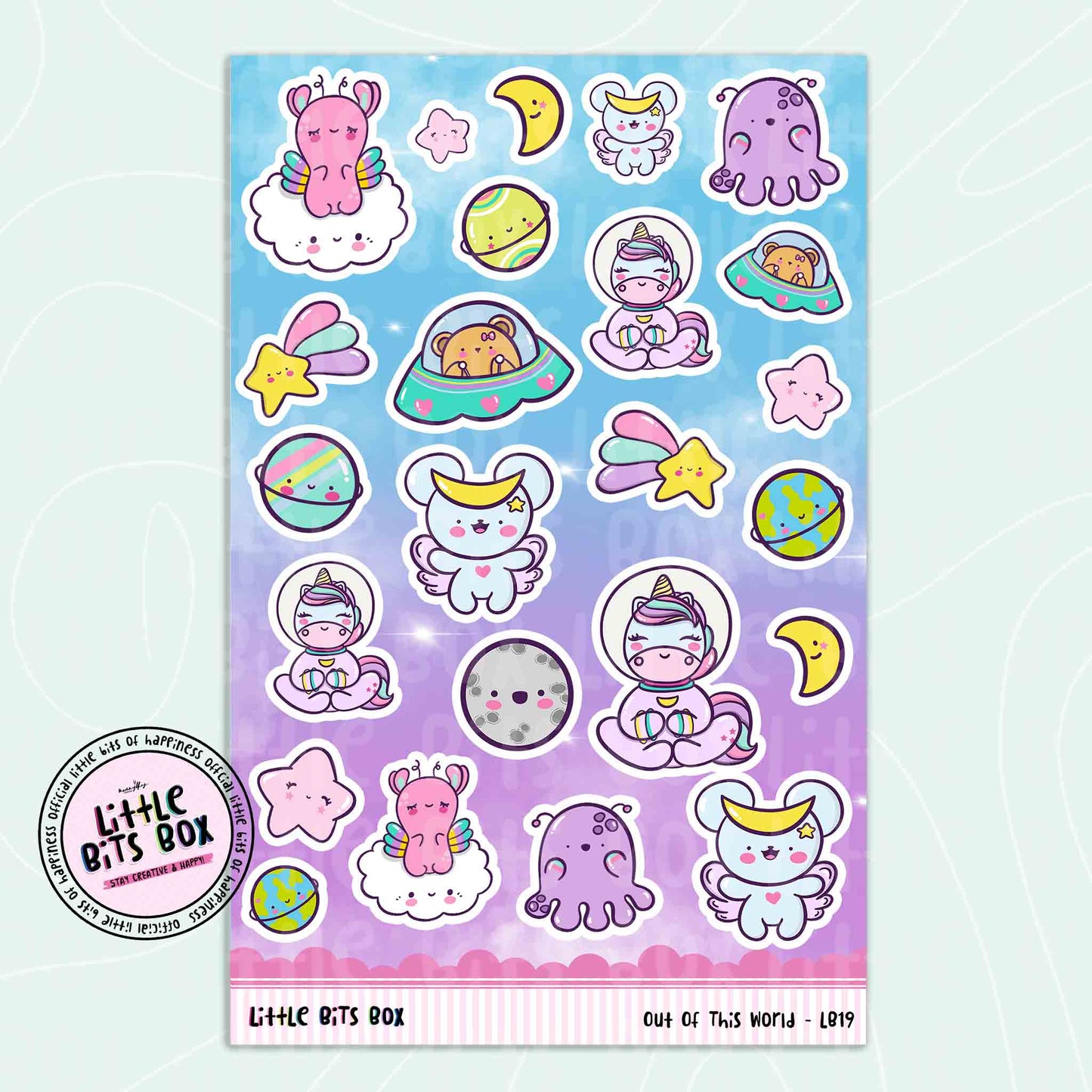 Out of This World Deco Sticker Sheet