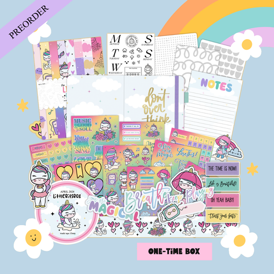 Rainbows And Unicorns Stationery Kit