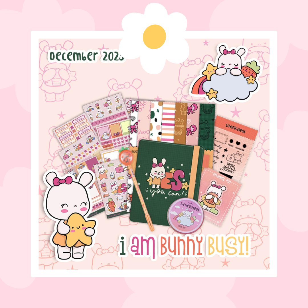 I am bunny busy Kawaii Stationery Kit