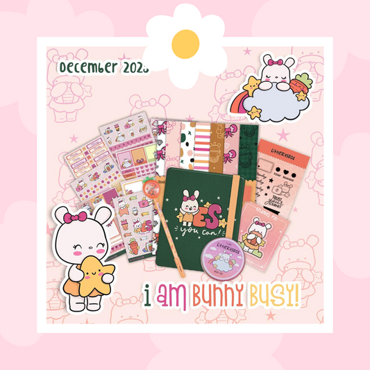 I am bunny busy Kawaii Stationery Kit