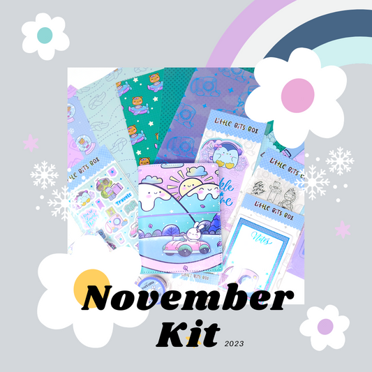 A Kawaii Winter Travels | Stationery Kit