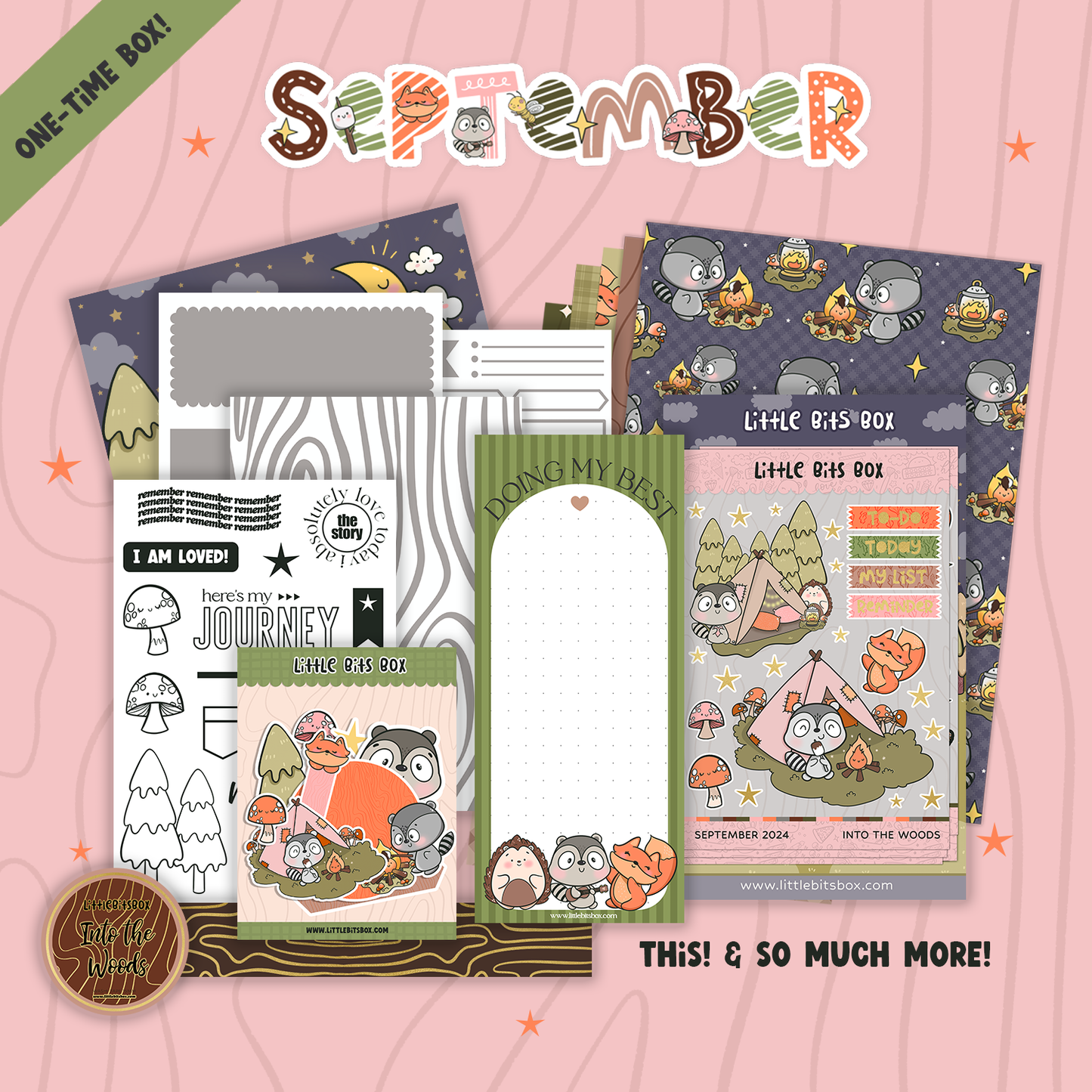 Into The Woods Cozy Fall Stationery Kit