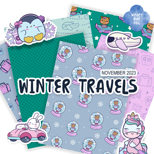 A Kawaii Winter Travels | Stationery Kit
